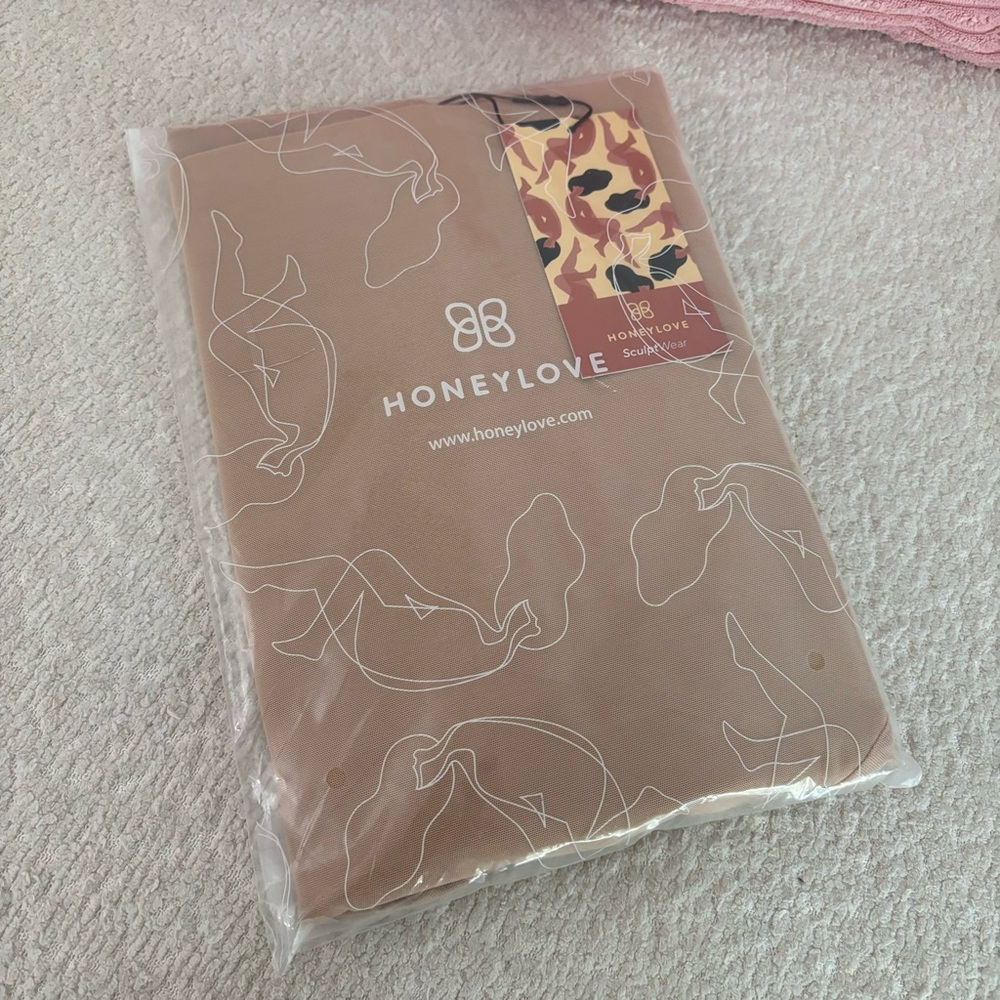 Honeylove | Plus Size Sand Nude Mid Waist Short Shapewear